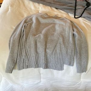 Plain grey sweater